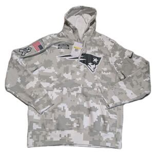 New England Patriots Men's Nike Salute to Service 2024 Hoodie Size Small NWT